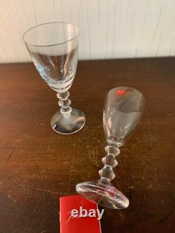 8 Vega Crystal Wine Glasses From Baccarat (Price Per Unit)