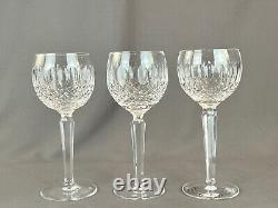 8 Waterford Crystal COLLEEN Short 7 ½ 6 oz Wine Hock Glasses MINT