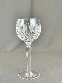 8 Waterford Crystal COLLEEN Short 7 ½ 6 oz Wine Hock Glasses MINT