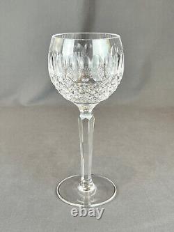 8 Waterford Crystal COLLEEN Short 7 ½ 6 oz Wine Hock Glasses MINT