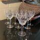 8 Waterford Crystal Kildare 6 1/2 Claret Wine Glasses Gothic Mark Ireland