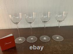 9 Perfection Clear Crystal Wine Glasses From Baccarat (Price Per Unit)