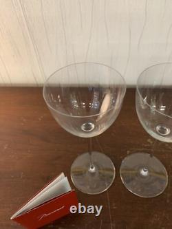 9 Perfection Clear Crystal Wine Glasses From Baccarat (Price Per Unit)