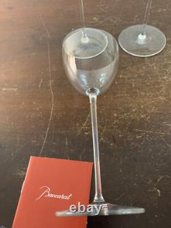 9 Perfection Clear Crystal Wine Glasses From Baccarat (Price Per Unit)