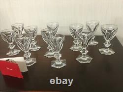 90 White Wine Glasses Harcourt Service In Baccarat Crystal (Price Per Unit)