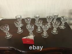 90 White Wine Glasses Harcourt Service In Baccarat Crystal (Price Per Unit)