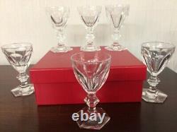 90 White Wine Glasses Harcourt Service In Baccarat Crystal (Price Per Unit)