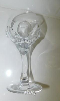 ATLANTIS CRYSTAL EVORA PATTERN GLASSES SET OF 13 4 Cordial Glasses