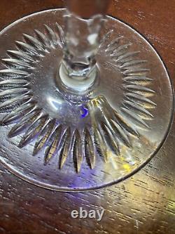Ajka crystal wine glasses color Cut To Clear Set Of 3 Boho