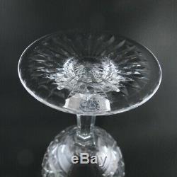 Antique BACCARAT Crystal Star Cut Set of 8 Water or Wine Glasses like Colbert