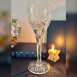 Antique Crystal Wine Glass 1926 Commemorative Crystal Goblet Collectible RARE