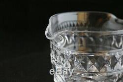 Antique Set 6 English Georgian Style Cut Crystal Wine Glass Rinser Bowls
