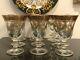 Arte Italica Crystal Medici Gold Wine Glasses Set of 9
