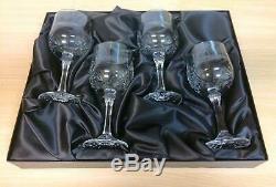 Aston Martin Lead Crystal Wine Glass Set Gift Boxed