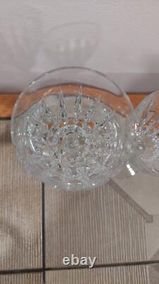 Astra by NACHTMANN Christal Wine Glasses 6 1/8 Water Goblets 7 1/8 9 Pcs 5+4