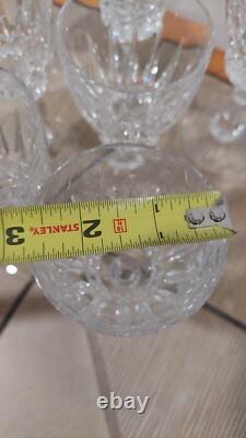 Astra by NACHTMANN Christal Wine Glasses 6 1/8 Water Goblets 7 1/8 9 Pcs 5+4