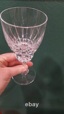 Astra by NACHTMANN Christal Wine Glasses 6 1/8 Water Goblets 7 1/8 9 Pcs 5+4