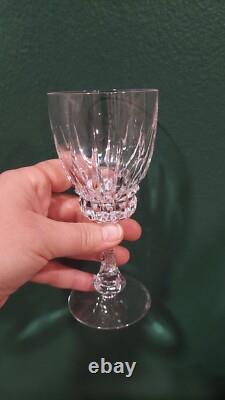 Astra by NACHTMANN Christal Wine Glasses 6 1/8 Water Goblets 7 1/8 9 Pcs 5+4