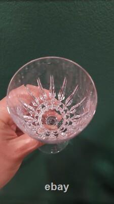 Astra by NACHTMANN Christal Wine Glasses 6 1/8 Water Goblets 7 1/8 9 Pcs 5+4