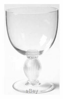 Authentic Lalique Crystal Langeais Water Wine Goblet Glass 5 5/8 5 3/4 4 Av
