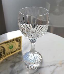 BACCARAT Crystal France MASSENA Claret Wine Glass/Goblet-EX