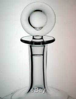 BACCARAT Crystal Glass DECANTER Young Wine OENOLOGIE Made in France