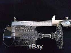 BACCARAT Nancy forme Cylindrique Set 6 Crystal Wine 4 7/8 12.5cm early XX