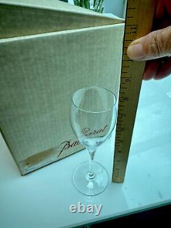 BACCARAT ST REMY Set of 6 Claret Wine Glasses 7 3/4 BOX FREE SHIPPING