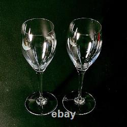 BACCARAT ST REMY WATER or WINE GLASS, 8.5, Hand Blown Crystal, France, 2PC SET