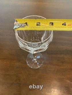 BEAUTIFUL SET(9) WATERFORD Crystal SHEILA Hock Wine Glasses 7.5H SIGNED