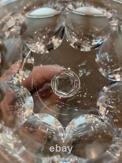 BEAUTIFUL SET(9) WATERFORD Crystal SHEILA Hock Wine Glasses 7.5H SIGNED