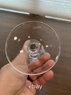 BEAUTIFUL SET(9) WATERFORD Crystal SHEILA Hock Wine Glasses 7.5H SIGNED