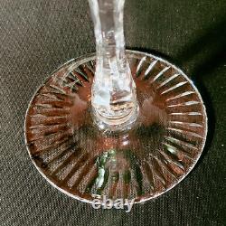 BEYER CRYSTAL TALL WINE HOCK, Green, Cut Lead Crystal, 7 5/8, 8 Oz, GERMANY