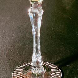 BEYER CRYSTAL TALL WINE HOCK, Green, Cut Lead Crystal, 7 5/8, 8 Oz, GERMANY