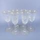 BURGOS GOLD by BACCARAT French Crystal Set of 6 Port Wine Glasses 5 7/8 Gilt