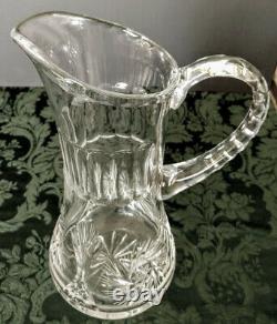 Baccarat Antique Rare 1930's High End Elaborate Crystal Red Wine Ewer-Pitcher