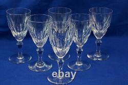 Baccarat Auteuil (6) Port Wine Glasses, 5 1/4