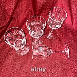 Baccarat Capri Optic Wine Glasses-3 Sets Of 4 Available