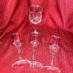 Baccarat Capri Optic Wine Glasses-3 Sets Of 4 Available