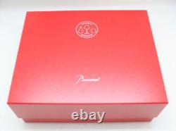 Baccarat Chateau Wine Glass Red Wine Clear Crystal L Size 45cl With Box pair