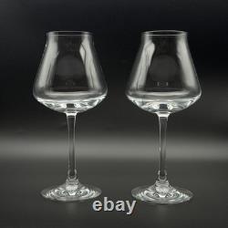 Baccarat Chateau Wine Glass S Size Set of 2 with Box Crystal Glass Made in France Baccarat Chateau Wine Glass S Size Set of 2 with Box Crystal Glass Made in France