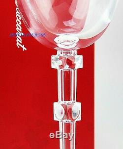 Baccarat Clair De Lune American White Wine Crystal Glass Made In France New Box