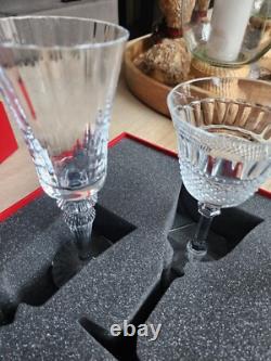 Baccarat Completed Set of Assorted Wine Glasses, Set of 6