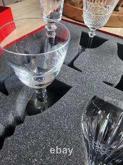 Baccarat Completed Set of Assorted Wine Glasses, Set of 6