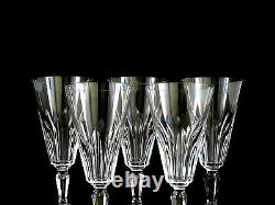 Baccarat Crystal Biarritz Champagne Flutes Glasses