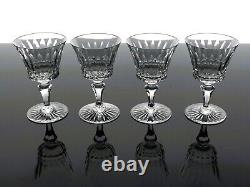 Baccarat Crystal Buckingham Wine Clarets Goblets Glasses Set Of 4