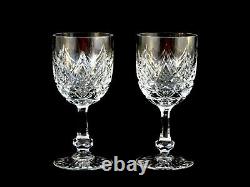 Baccarat Crystal Colbert Claret Wine Glasses Goblets Mint! Qty Avail