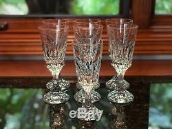 Baccarat Crystal D'Assas Wine Glasses set of 6+1
