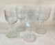 Baccarat Crystal France 4 Nancy Claret Wine Glasses 5.5