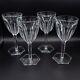 Baccarat Crystal France Compiegne Claret Wine Glasses Set of 4- 6 1/2 FREE SHIP